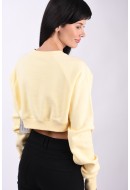 Bluza Dama Only Onlsimone Micro O-Neck Yellow